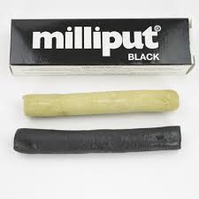MILLIPUT BLACK 2-PART EPOXY PUTTY